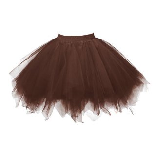 Gothic Tutu Mesh Tulle Harajuku A-Line Multi-layered Elastic Petticoat Cosplay Mini Skirt HG23493