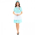 Sexy Nurse Uniform Cosplay Mini Dress Adult Masquerade Costume N22945