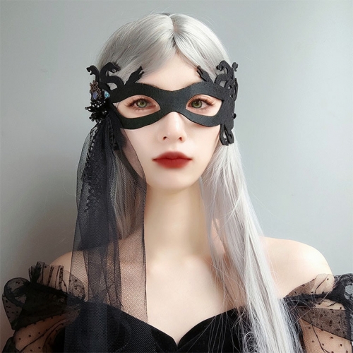 Sexy Medusa Evil Snake Queen Masquerade Adult Halloween Anime Cosplay Eye Mask MS21797