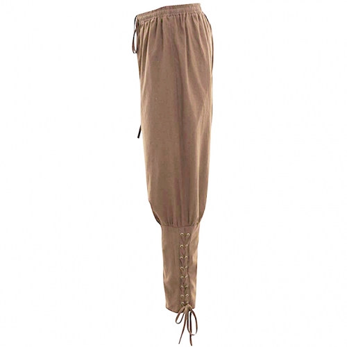 Men's Fashion Elastic High Waisted Costume Jodhpurs Comfort Sweatpants N19051