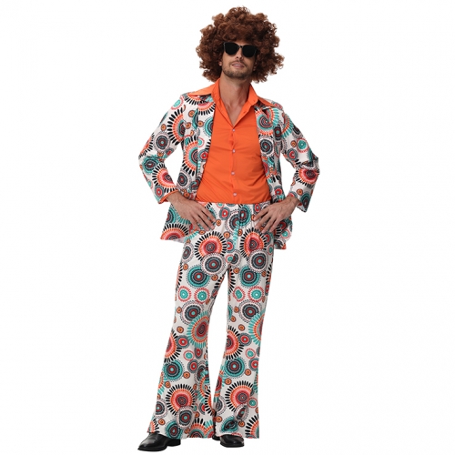 1970s Disco Costume Set for Men N23768