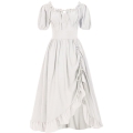 Women's Medieval New Retro Irregular Beer Dress Renaissance Gown Stage Costume N23730