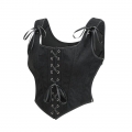 Vintage Floral Embroidered Camisole, Corset Vest Top for Women Bustier Shapewear N23708