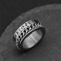 Viking Runes Stainless Steel Ring - Unique and Stylish Jewelry J23702