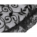 Lace and Satin High-low Skirt HG8478