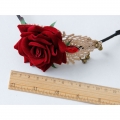 Elegent Tecido Rose Flower Hairband J12849