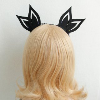 Purple Butterfly Flower Hair Hoop for Party J12806
