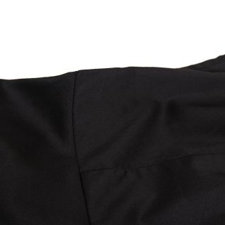 Elegant 1950's Vintage Black Casual Dress N11922