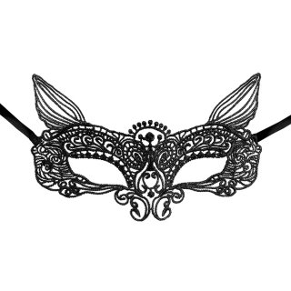 Women's Seductive Masquerade Party Black Lace Mask MS11766