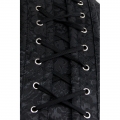 Steampunk Faux Gothic Vintage Sprial Steel Boned Bustier Corset N11461
