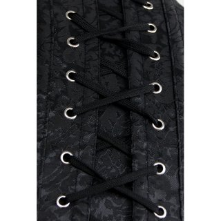 Steampunk Faux Gothic Vintage Sprial Steel Boned Bustier Corset N11461