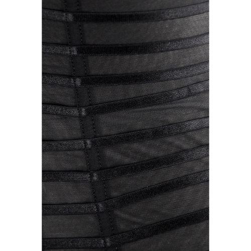 Sexy Black Waist Training Underbust Corset N11307