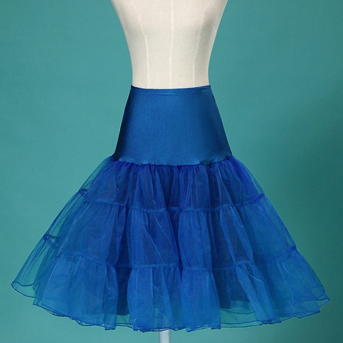 Graceful Cute Royalblue Tulle Skirt Petticoat HG11264