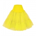 Graceful Cute Yellow Tulle Skirt Petticoat HG11256