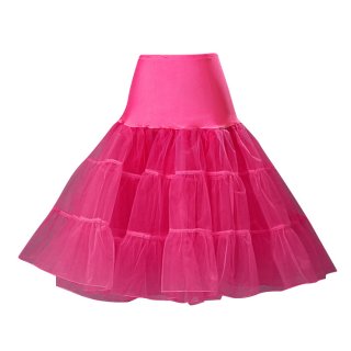 Graceful Cute Hot-pink Tulle Skirt Petticoat HG11255