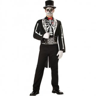 Boneyard Skeleton Groom Costume N9131