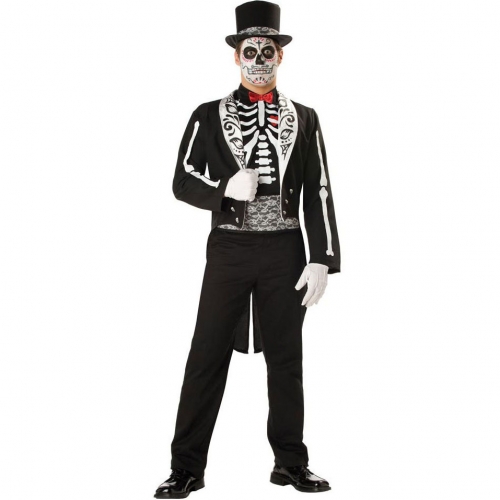 Boneyard Skeleton Groom Costume N9131