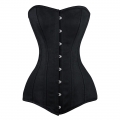 26 Steel Bones Cotton Overbust Corset N8851