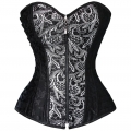 Weave Pattern Gothic Steampunk Corset N8391