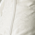Strapless White Burlesque Corset M6529