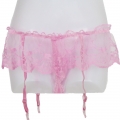 Pink Lace Garter PT7396