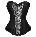 Scalloped Lace Corset N5914