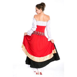 Super Deluxe Scarlet Renaissance Costume N5569