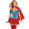 4PC Supergirl Corset Costume N5240