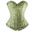Floral Embroidered Corset N4398