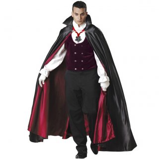 Super Deluxe Gothic Vampire Costume N4790