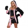 Sexy Boxer Girl Costume N4535