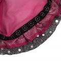 Amaranth mesh & lace thong PT0028