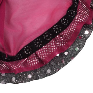 Amaranth mesh & lace thong PT0028