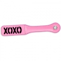 Pink leather paddle MS7154