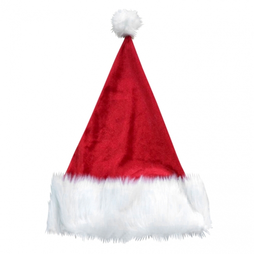 Fleece Trimmed Santa Hat HG2204