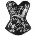 Magic Printed Rhinestone Corset N1252