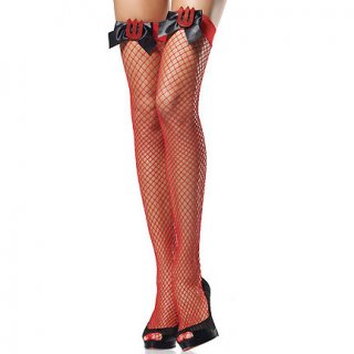 Devilish Net Thigh Highs HG2850