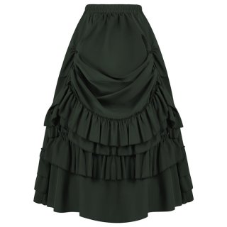 Women's Medieval Renaissance Retro Gothic Punk Skirt N23508