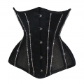Sexy 14 Steel Boned See-through Mesh Breathable Bodyshaper Waist Cincher Underbust Corset N23370
