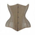 Sexy 14 Steel Boned See-through Mesh Breathable Bodyshaper Waist Cincher Underbust Corset N23368
