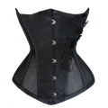 Sexy 14 Steel Boned See-through Mesh Breathable Bodyshaper Waist Cincher Underbust Corset N23367