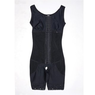 Women's Black Front Hooks Leaking Crotch Butt Lifter Shapewear Thigh Slimmer PT23255