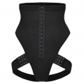 Sexy Black Spaghetti Straps Slimming Plus Size Bodyshaper Underwear PT23248