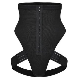 Sexy Black Spaghetti Straps Slimming Plus Size Bodyshaper Underwear PT23248