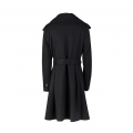 Women's Elegant Woolen Long Trench Coat N12178