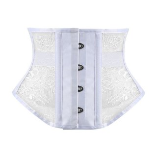Sexy 8 Steel Boned See-through Lace Bodyshaper Waist Cincher Underbust Corset N22903