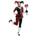 Funny Parody Ghost Clown Suit Halloween Cosplay Costume N22593