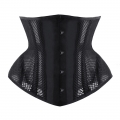 Sexy 16 Steel Boned See-through Mesh Breathe Bodyshaper Waist Cincher Underbust Corset N22517