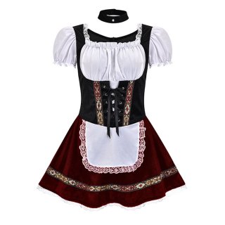 Beautiful Women's Beer Girl Oktoberfest Adult Women Costume N22433
