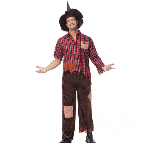 Fashion Men's 3Pcs Magician Halloween Costume N22354